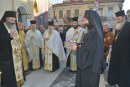 Η υποδοχή της Τιμίας Κάρας του Αγίου Παρθενίου στην Ευαγγελίστρια Πειραιώς