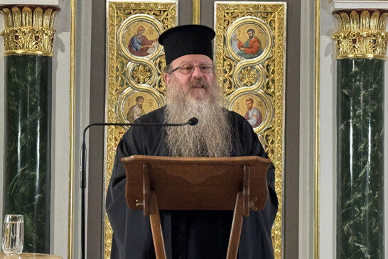 «ΕΝΟΡΙΑ εν δράσει 2025»: π. Δανιήλ Ψωίνος: «‘‘Κλίμαξ’’ Αγίου Ιωάννου του Σιναΐτου: Περί λογισμών βλασφημίας»