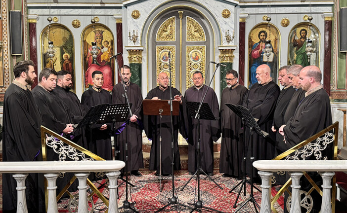 «Μια Πέμπτη, μια Σαρακοστή»: Ύμνοι από την υμνολογία της Προηγιασμένης Θείας Λειτουργίας με τον Xορό ψαλτών “Αντιφωνικό Μέλος”