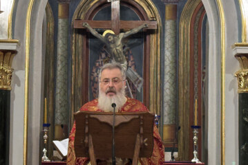 π. Χαρίτων Παππάς: Στην Παναγία έγινε η συμφιλίωση και η συνάντηση του Θεού με τον άνθρωπο