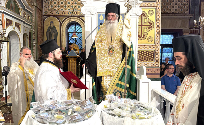 Η εορτή του Αγίου Λουκά του ιατρού στην Ευαγγελίστρια. Ο Μητροπολίτης Πειραιώς στην ακολουθία του Εσπερινού